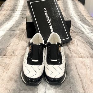 Karl Lagerfeld Women's Black Melody Sneakers